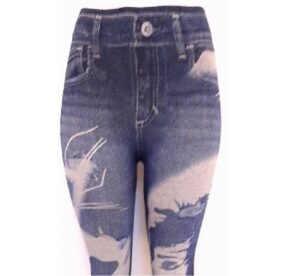 Leggings i stil utav jeans