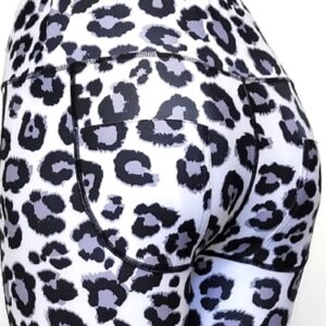 Leggings med leopardmönster