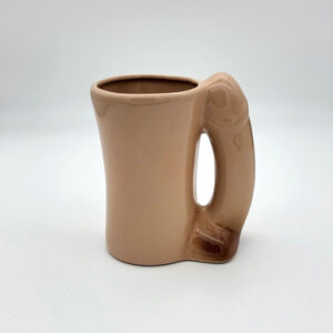 Mugg med handtag av en penis