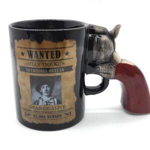 Mugg med revolver handtag
